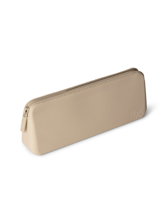 طقم أدوات طعام سيليكون مع حافظة من سيترون - بيج طقم أدوات طعام سيليكون مع حافظة من سيترون - بيج image number 4