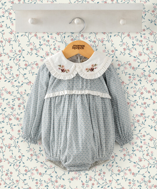 رومبر قصير بنقشة أشكال هندسية رومبر قصير بنقشة أشكال هندسية image number 1