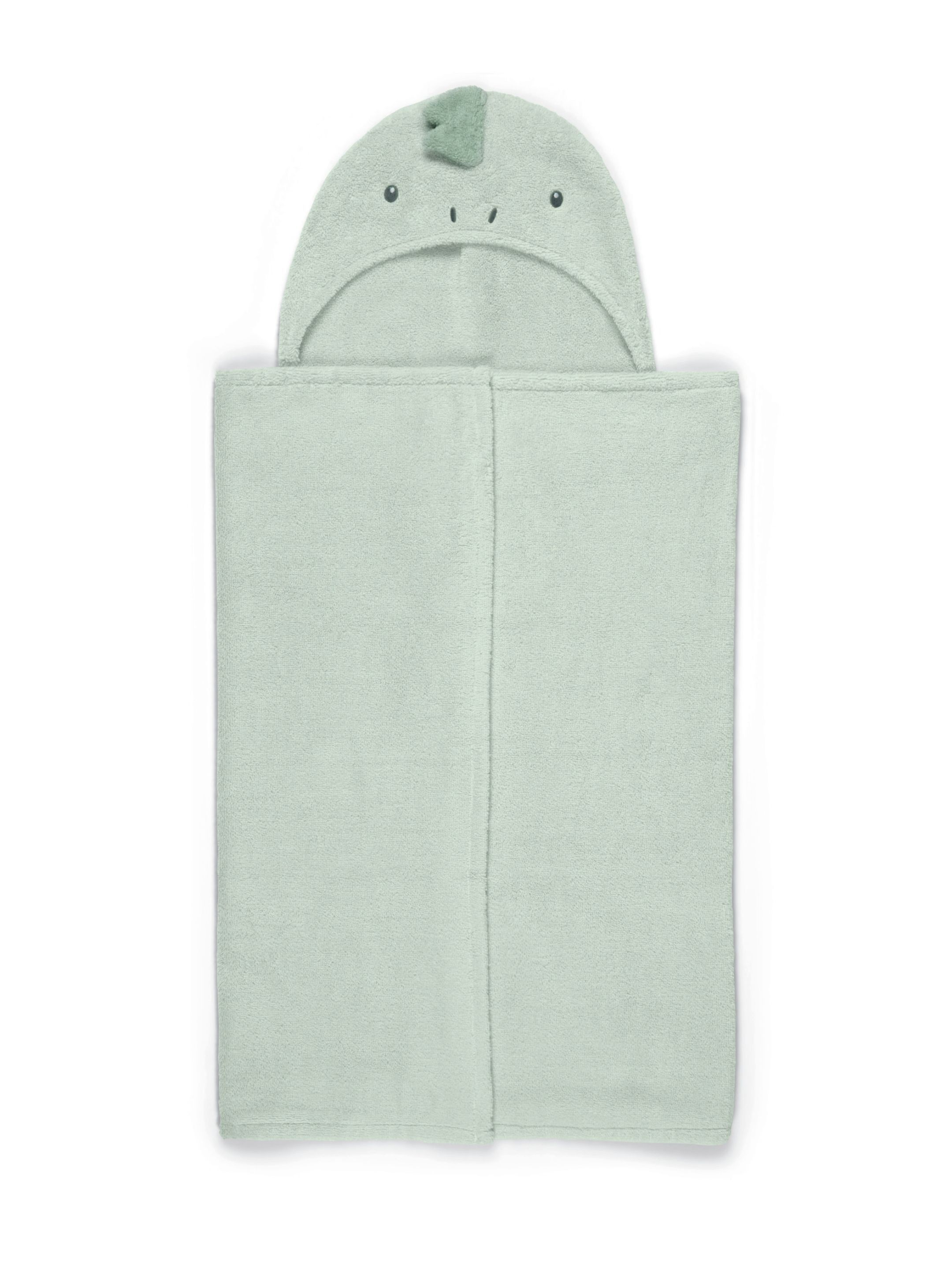 Bath Set - 2-Stage Bath with Dinosaur Hooded Towel, Rinser & Fine Silk image number 4