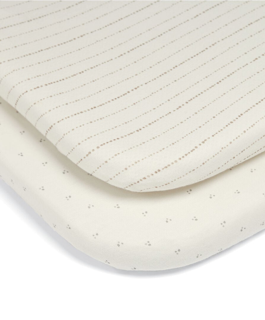 طقم شرشف مهد بيج - قطعتان image number 3