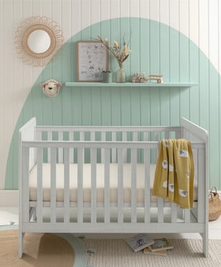 Atlas Cot/Toddler Bed - White Atlas Cot/Toddler Bed - White