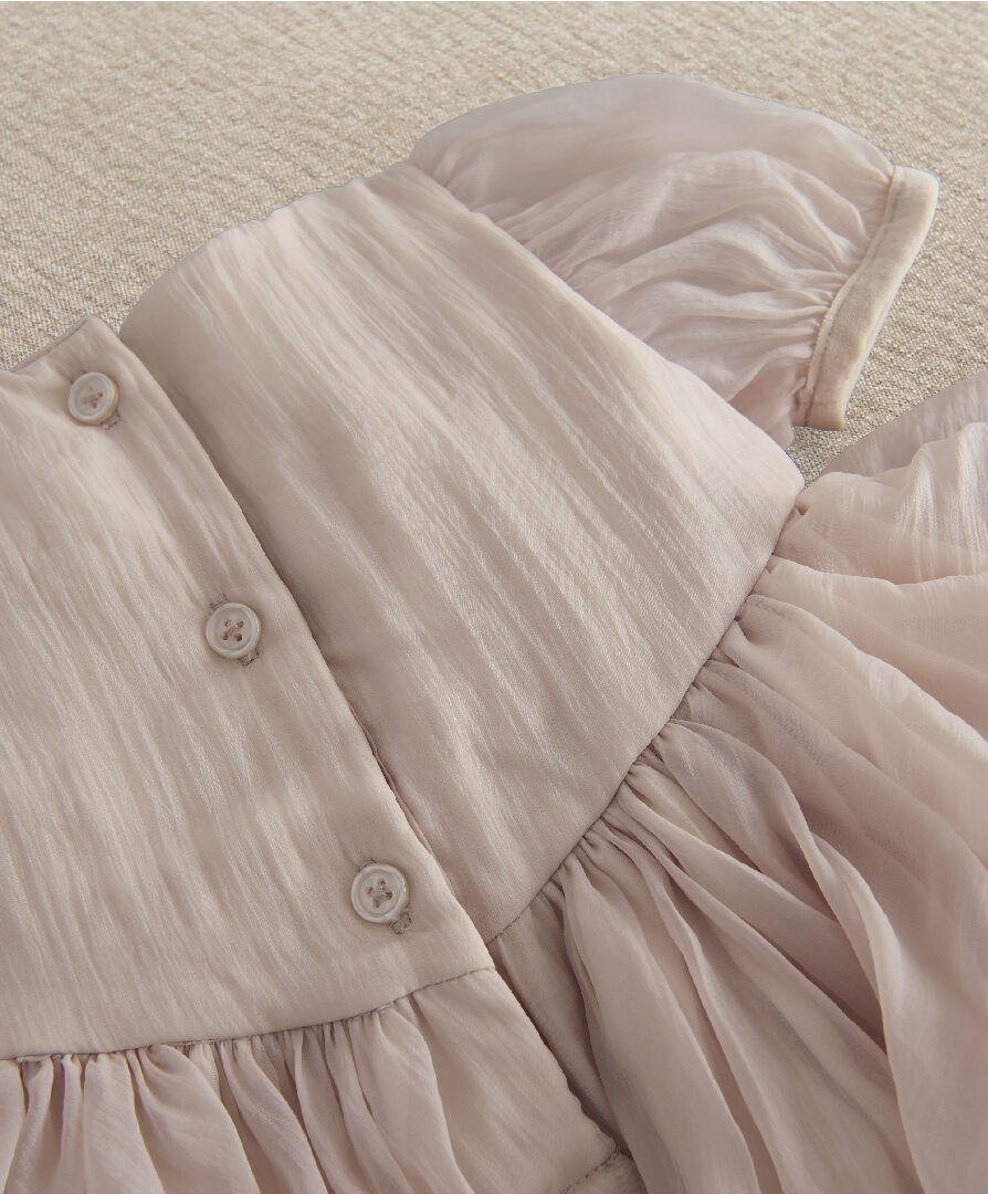 Bubble Sleeve Dress image number 3