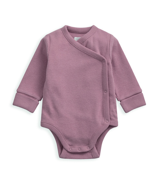 طقم بنسيج متشابك بلون وردي داكن - قطعتان طقم بنسيج متشابك بلون وردي داكن - قطعتان image number 3