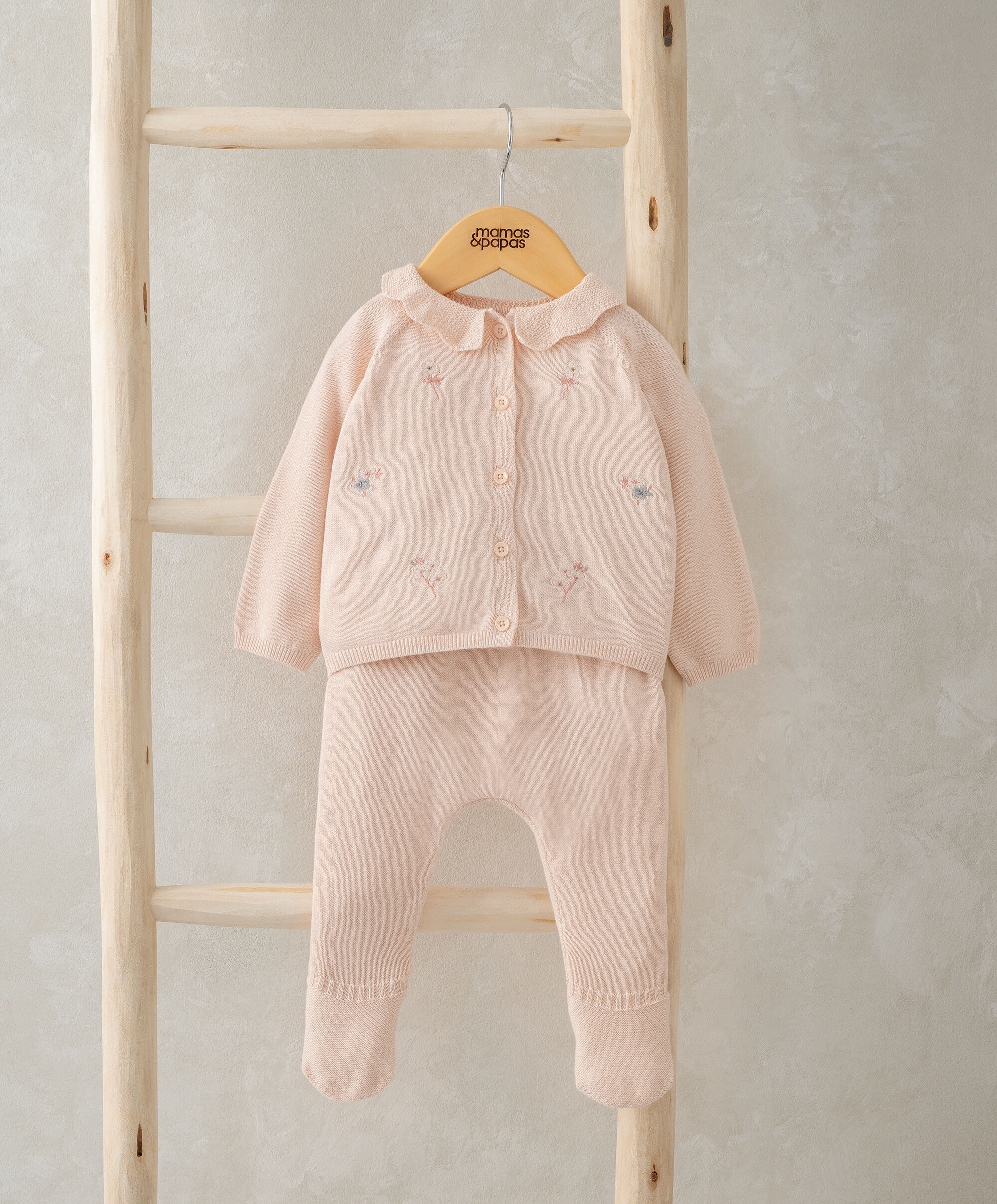 طقم فيست بنقشة زهور ولغينغز image number 1