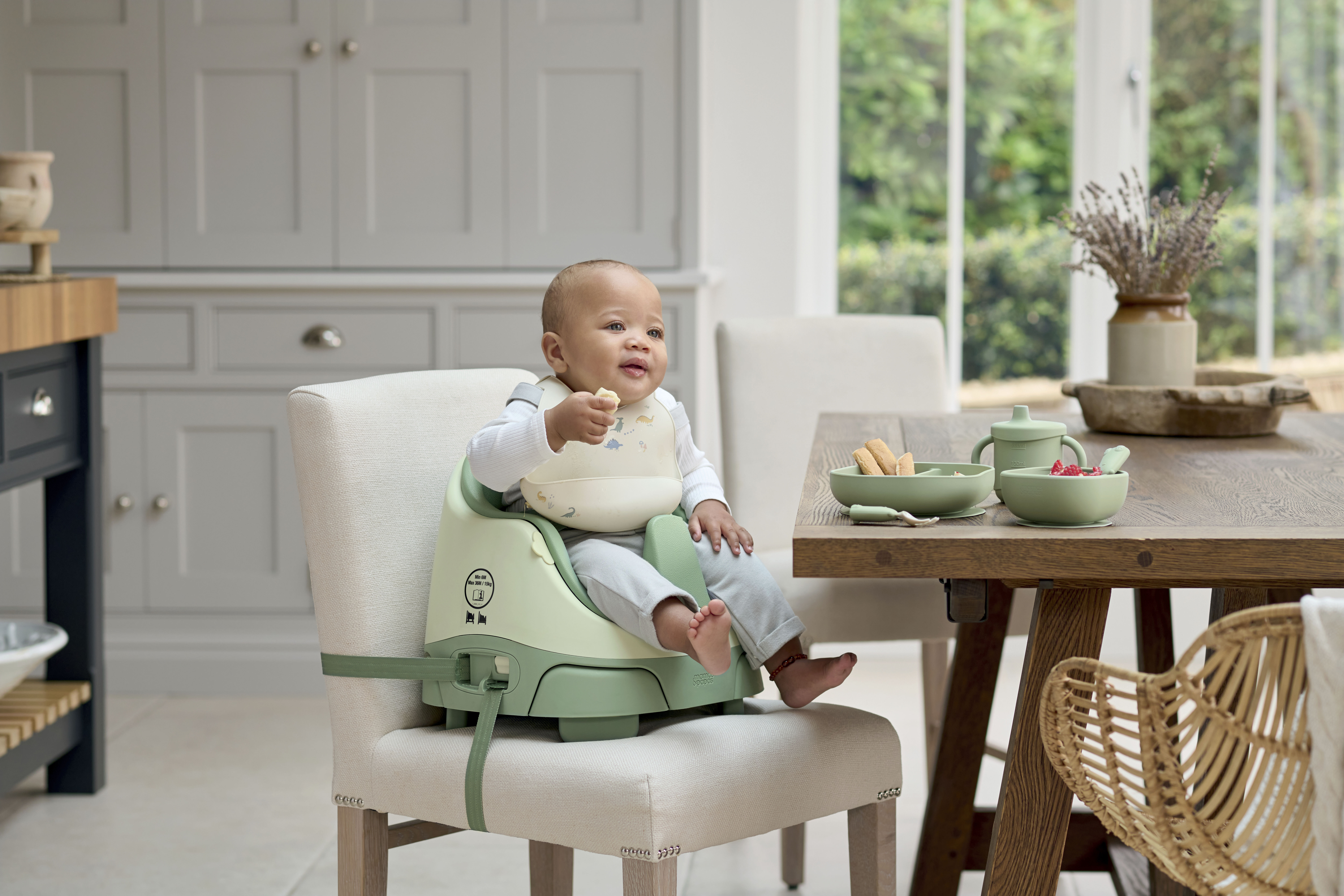 مجموعة أدوات طعام سيليكون - كيوي image number 4